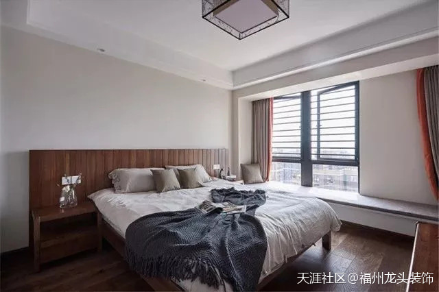 130㎡現代中式風(fēng)格裝修效果圖大門(mén)門(mén)廊裝修效果圖，沉穩的韻味！