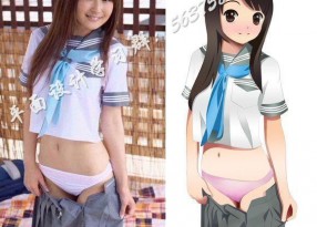 臉紅耳赤的PS精品教程-真人轉二次元，超詳細過(guò)程！(轉載)