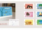 上海臺(tái)歷打印快印_商務(wù)辦公款定制_燙金工藝快速出貨