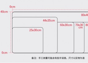 常用鼠標墊尺寸是多大的？鼠標墊尺寸是多少？